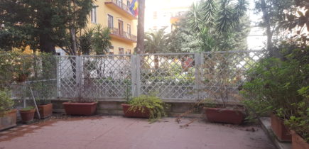 Parioli Piano terra con giardino