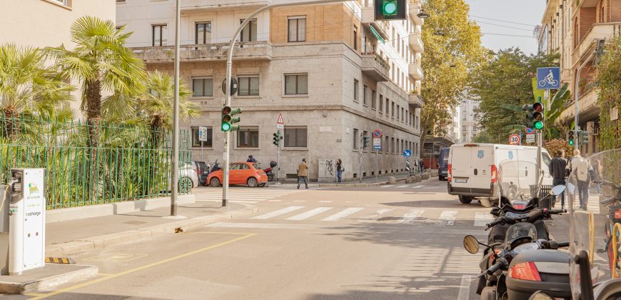 Mlano , quartiere Brera