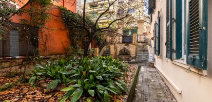 Via Del Giuba , piano terra con giardino.